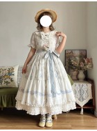 Miss Point Lamb's Flower Basket Daily One Piece(Reservation/3 Colours/Full Payment Without Shipping)